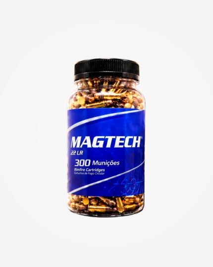 Munição Magtech .22 LR 40gr LRN SV Pote 300un | KRC Sports